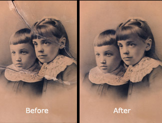 restoration before and after